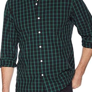 Goodthreads Standard-Fit Long-Sleeve Plaid Poplin